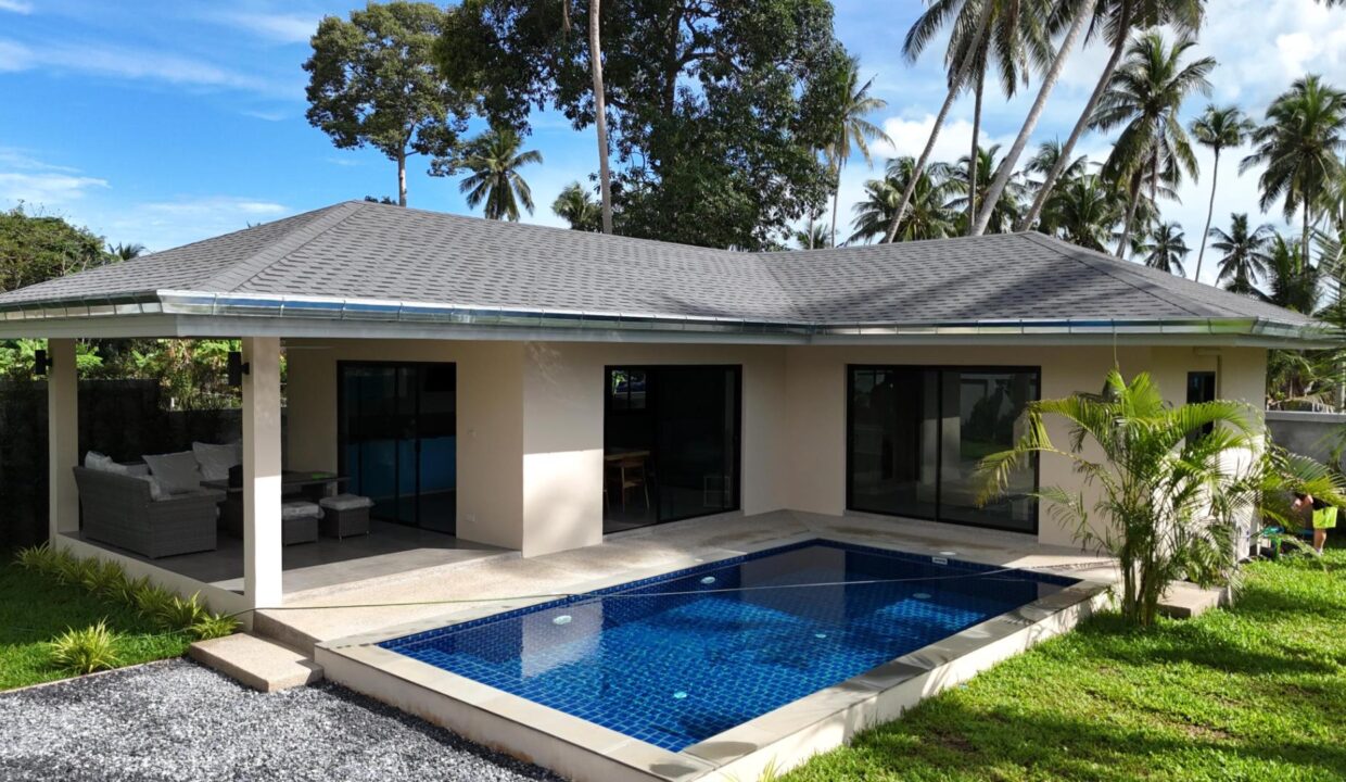 Villa neuve 2 chambres piscine à vendre - Koh samui