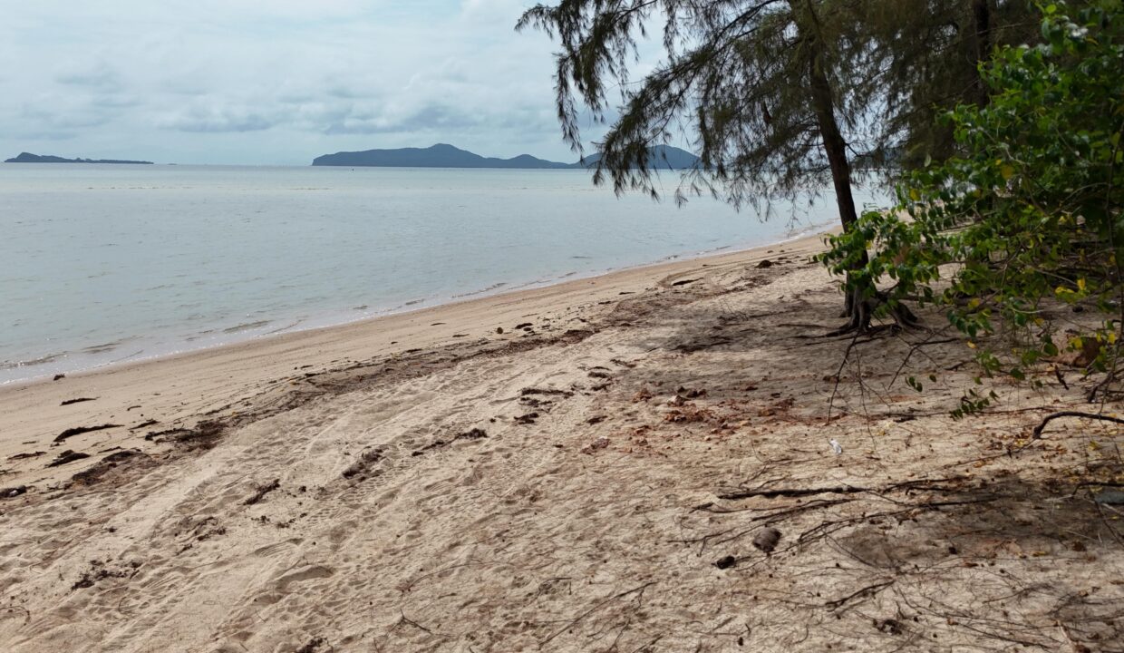 Terrain Front de Mer Koh Samui, investissement Premium